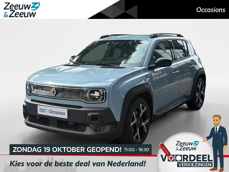 Blauw Nieuw 2025 Renault R4 Komfort SUV | € 35.935 - Afbeelding 1/4