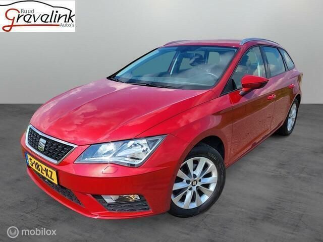 Rood Gebruikt 2020 Seat Leon ST Stationwagen | € 15.995 (Super prijs) - Afbeelding 1/4