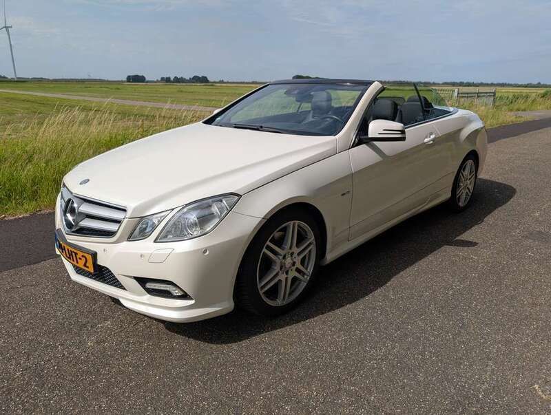 Wit Gebruikt 2010 Mercedes E250 Avantgarde Cabriolet | € 19.000 (Eerlijke prijs) - Afbeelding 1/4