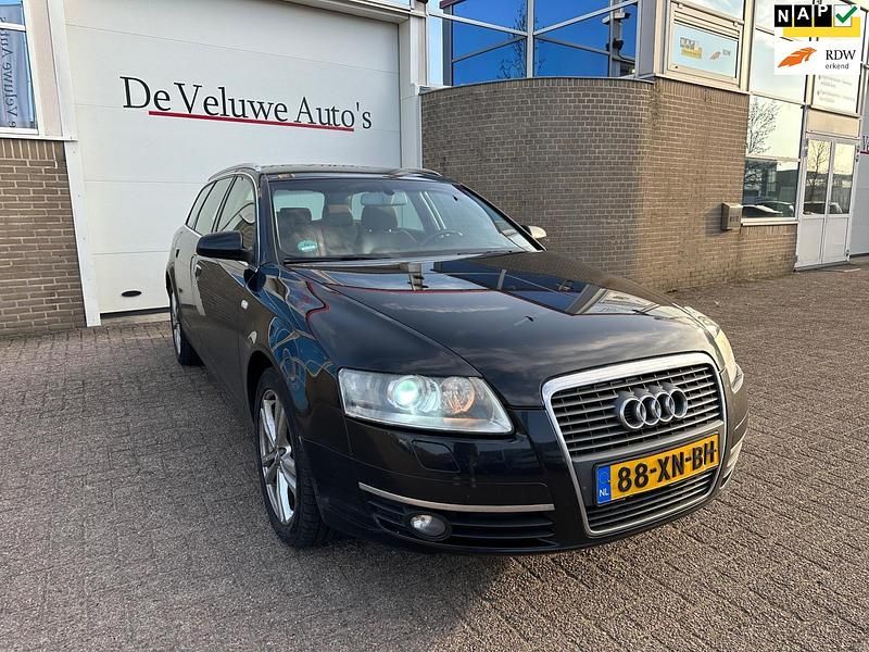 Zwart Occasion 2007 Audi A6 Business Stationwagen | € 2.450 (Eerlijke prijs) - Afbeelding 1/4