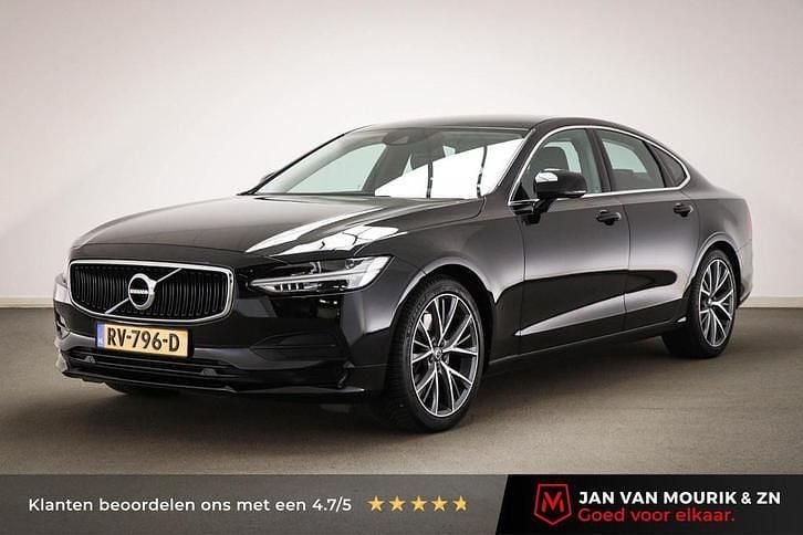 Zwart Gebruikt 2018 Volvo S90 Business Edition Sedan | € 25.250 (Eerlijke prijs) - Afbeelding 1/4