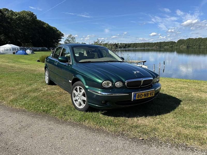 Groen Gebruikt 2003 Jaguar X-type Sedan | € 2.500 (Super prijs) - Afbeelding 1/4