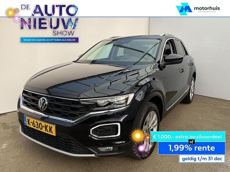 Zwart Gebruikt 2021 VW T-Roc Sport SUV | € 23.945 (Goede deal) - Afbeelding 1/4