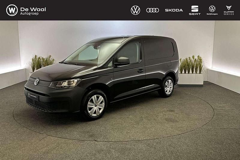 Zwart Nieuw 2024 VW Caddy Comfortline MPV | € 26.395 (Goede deal) - Afbeelding 1/4