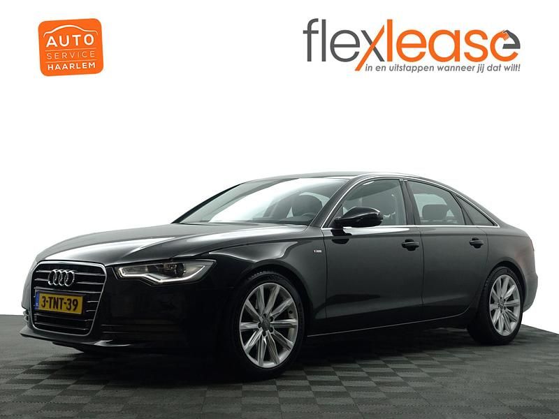 Grijs metallic Gebruikt 2015 Audi A6 S-Line Sedan | € 19.900 (Super prijs) - Afbeelding 1/4