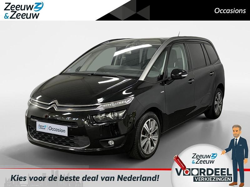 Zwart Gebruikt 2016 Citroën Grand C4 Picasso Exclusive MPV | € 11.925 (Eerlijke prijs) - Afbeelding 1/4