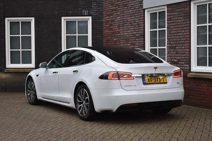 Occasion Tesla Model S 350 kW (476 PK) 2018 Wit Hatchback