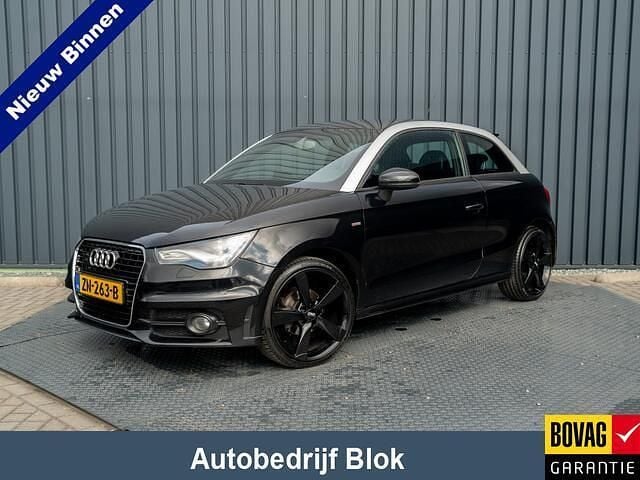 Zwart Gebruikt 2012 Audi A1 S-Line Hatchback | € 10.945 (Eerlijke prijs) - Afbeelding 1/4