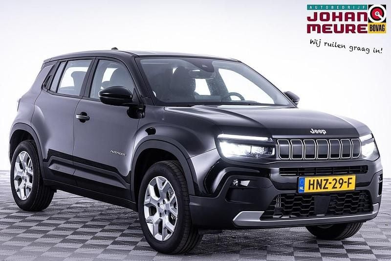 Zwart Occasion 2025 Jeep Avenger Altitude SUV | € 29.900 (Super prijs) - Afbeelding 1/4