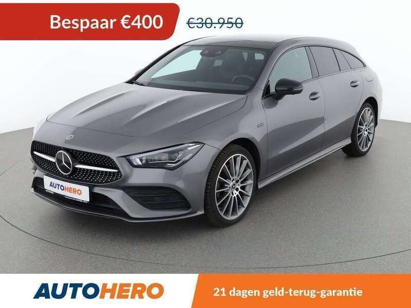 Grijs Gebruikt 2020 Mercedes CLA250 Shooting Brake AMG line Stationwagen | € 30.749 (Goede deal) - Afbeelding 1/3