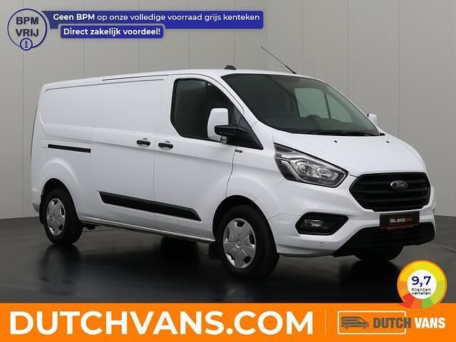 Wit Occasion 2023 Ford Transit Custom Van | € 19.950 (Super prijs) - Afbeelding 1/4