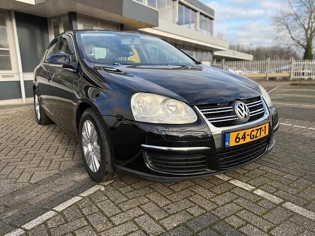 Occasion VW Jetta Comfortline 122 PK (89 kW) 2008 Zwart Sedan