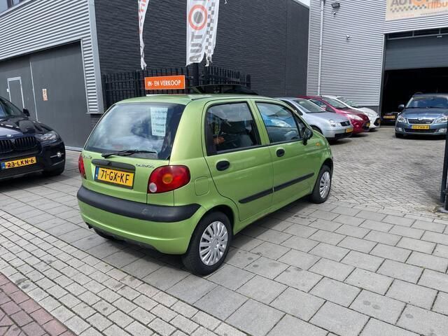 Occasion Chevrolet Matiz 52 PK (38 kW) 2001 Groen, metallic lak Hatchback