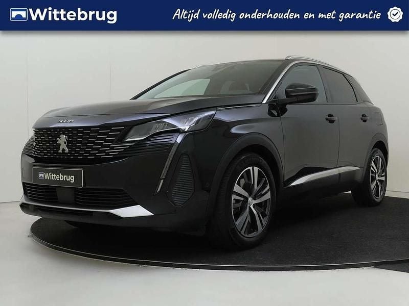 Zwart Gebruikt 2022 Peugeot 3008 Allure SUV | € 27.925 (Goede deal) - Afbeelding 1/3