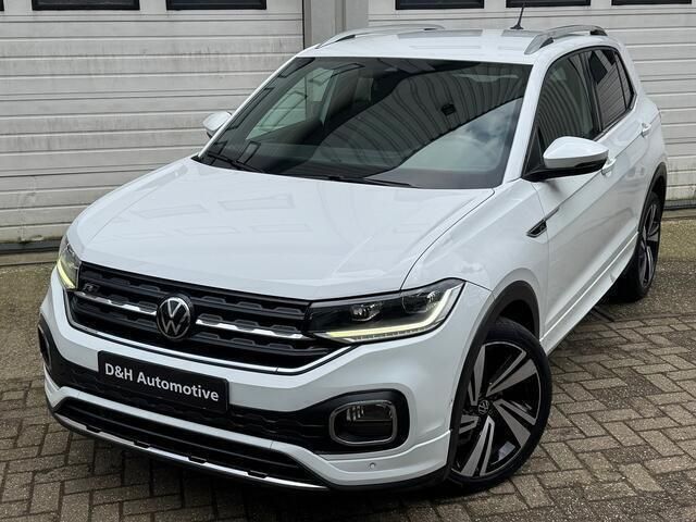 Wit, metallic lak Gebruikt 2020 VW T-Cross R-line SUV | € 22.800 (Eerlijke prijs) - Afbeelding 1/4