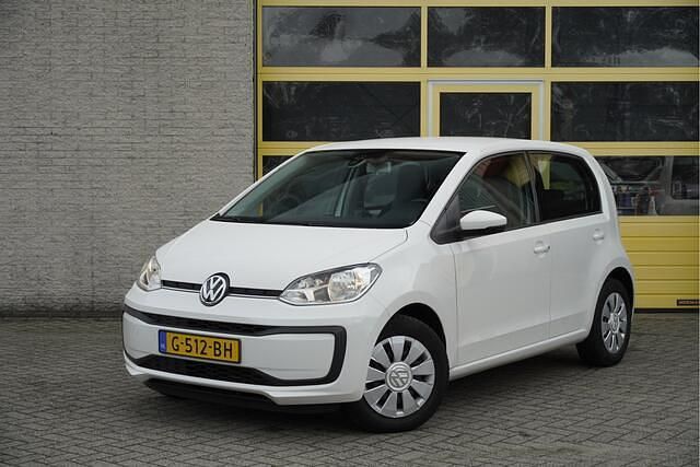 Wit Gebruikt 2019 VW up! move up! Hatchback | € 7.450 (Goede deal) - Afbeelding 1/4