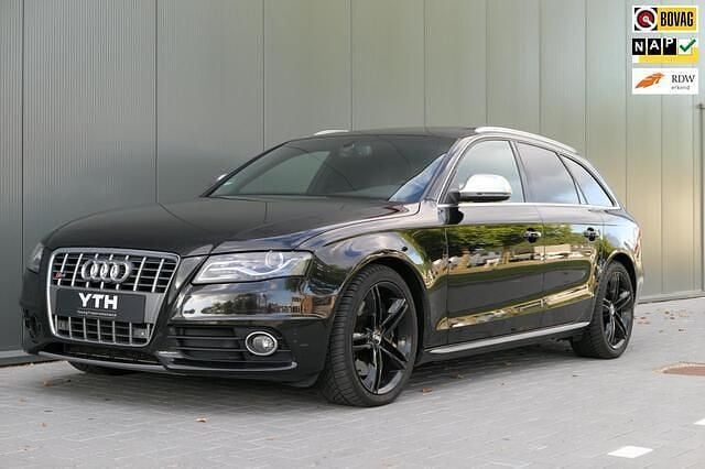 Zwart, metallic lak Gebruikt 2010 Audi A4 S-Line Stationwagen | € 16.940 (Eerlijke prijs) - Afbeelding 1/4