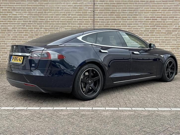 Occasion Tesla Model S 278 kW (378 PK) 2014 Blauw Hatchback