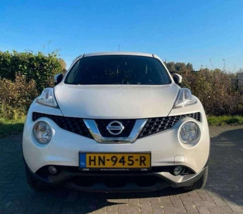 Wit Gebruikt 2015 Nissan Juke S SUV | € 10.900 (Eerlijke prijs) - Afbeelding 1/4