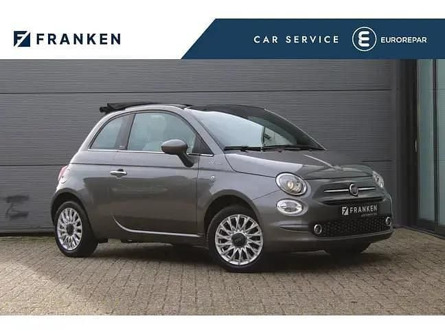 Grijs Gebruikt 2023 Fiat 500C Dolcevita Cabriolet | € 16.900 (Eerlijke prijs) - Afbeelding 1/4
