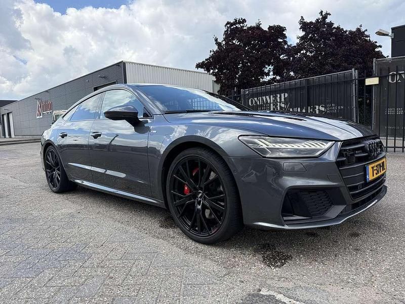 Grijs Gebruikt 2018 Audi A7 Hatchback | € 48.000 (Eerlijke prijs) - Afbeelding 1/4