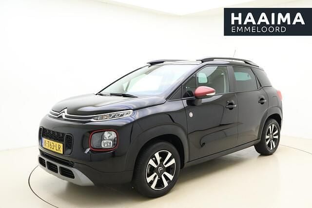 Zwart Gebruikt 2021 Citroën C3 Aircross PureTech SUV | € 16.950 (Eerlijke prijs) - Afbeelding 1/4