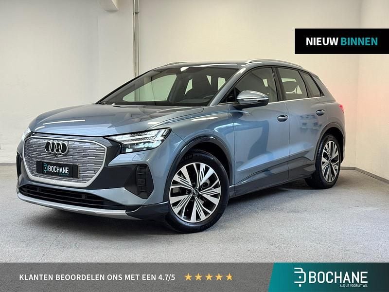 Blauw Gebruikt 2021 Audi Q4 e-tron Advanced Plus SUV | € 25.695 (Super prijs) - Afbeelding 1/4