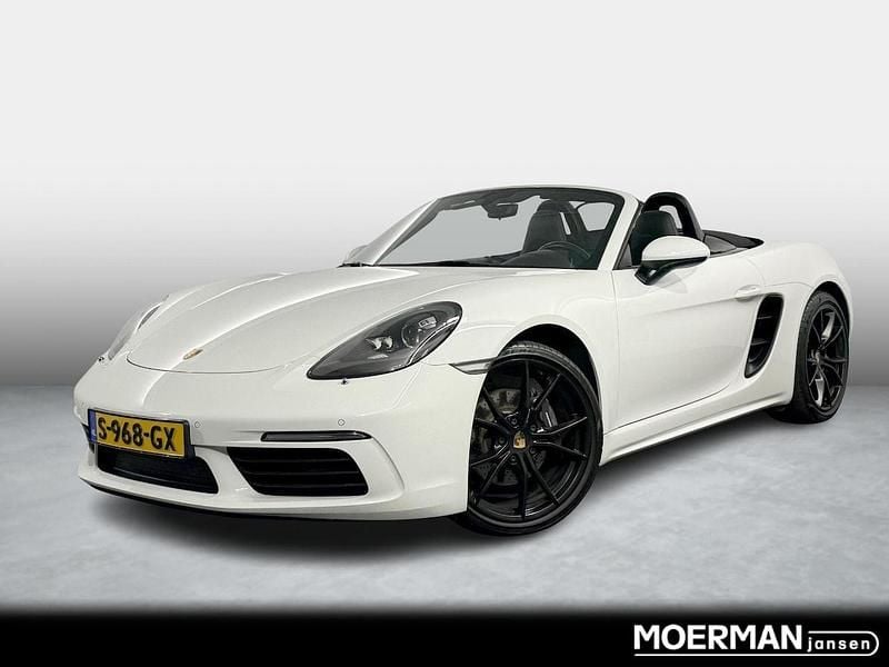 Wit Occasion 2018 Porsche 718 Boxster Cabriolet | € 57.500 (Super prijs) - Afbeelding 1/3