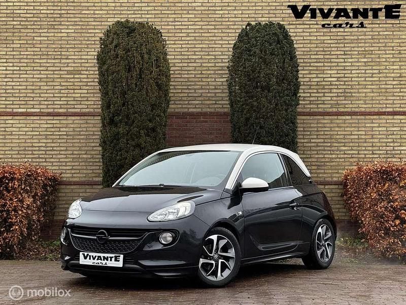 Zwart Gebruikt 2015 Opel Adam Slam Hatchback | € 7.495 (Eerlijke prijs) - Afbeelding 1/4