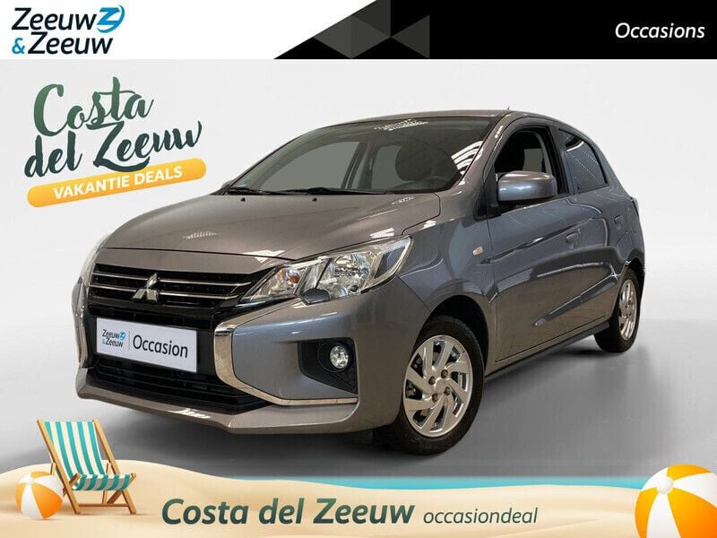 Grijs Gebruikt 2021 Mitsubishi Space Star Intense Hatchback | € 14.950 (Goede deal) - Afbeelding 1/4
