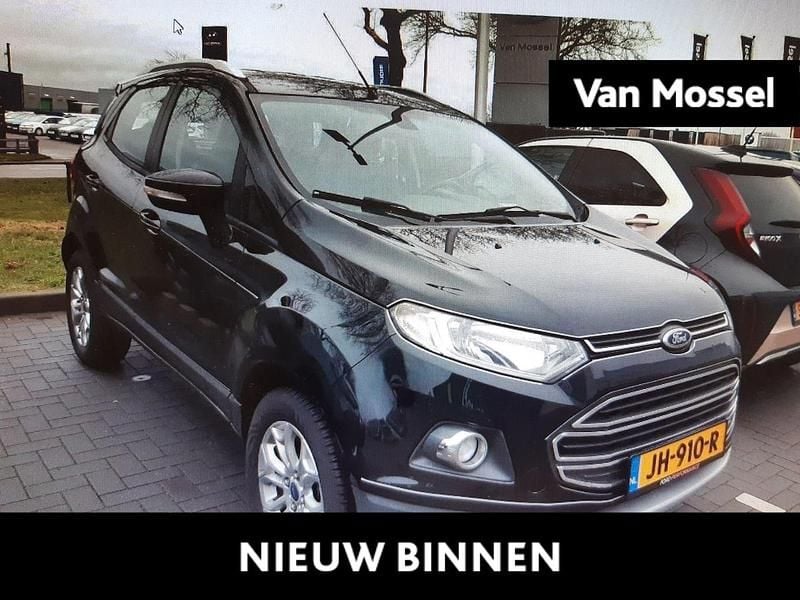 Zwart Gebruikt 2016 Ford Ecosport Titanium SUV | € 9.995 (Eerlijke prijs) - Afbeelding 1/4