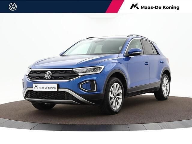 Blauw Gebruikt 2024 VW T-Roc Edition SUV | € 30.940 (Goede deal) - Afbeelding 1/3