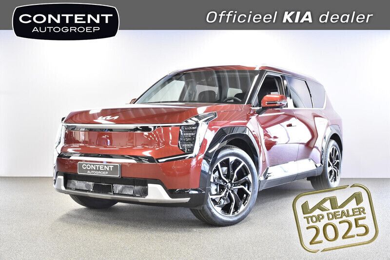 Flare red (rood metallic) Gebruikt 2024 Kia EV9 Air SUV | € 64.240 (Eerlijke prijs) - Afbeelding 1/4