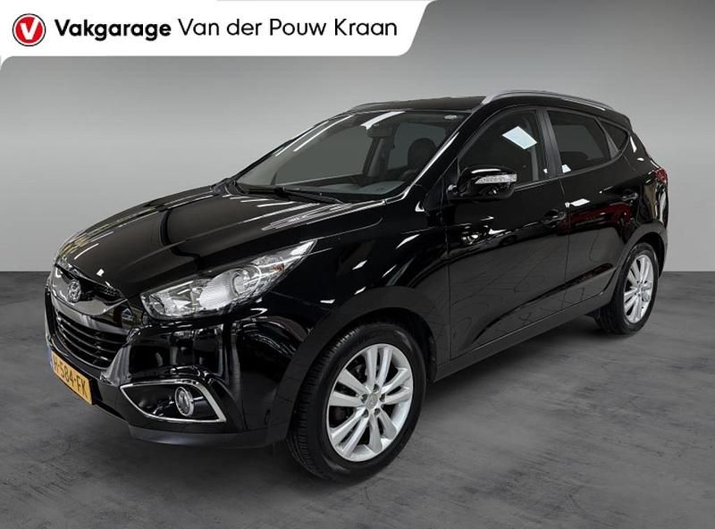 Zwart Gebruikt 2012 Hyundai ix35 Style SUV | € 13.390 (Eerlijke prijs) - Afbeelding 1/4