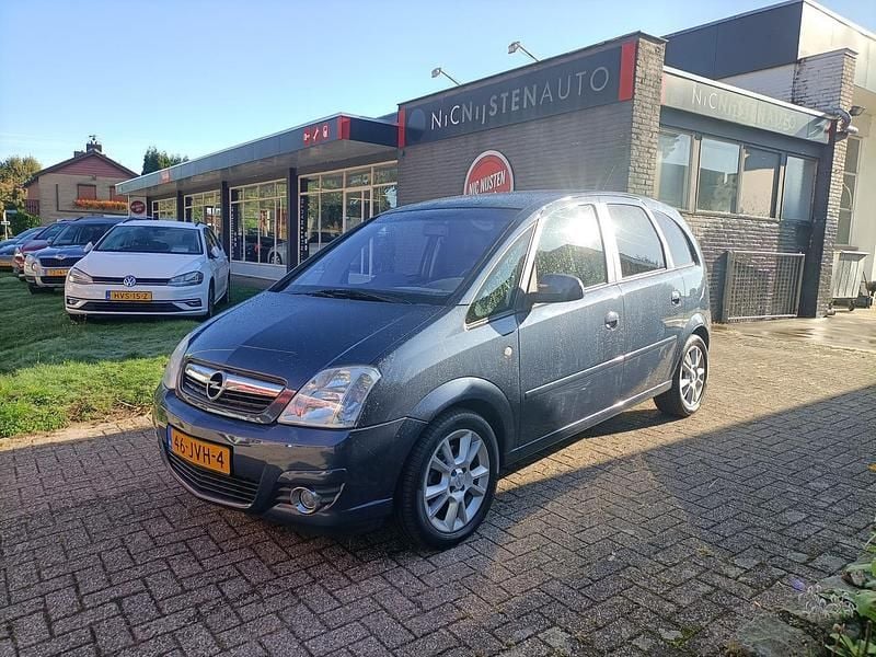 Grijs Gebruikt 2009 Opel Meriva Edition MPV | € 4.950 (Duur) - Afbeelding 1/4