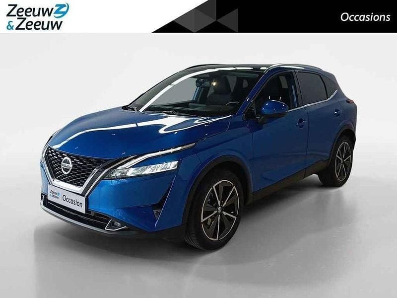 Blauw Occasion 2022 Nissan Qashqai Pack SUV | € 27.495 (Goede deal) - Afbeelding 1/4