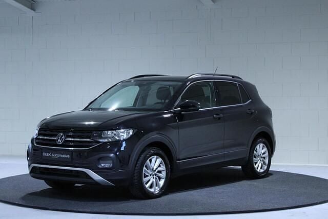 Zwart Gebruikt 2023 VW T-Cross SUV | € 18.950 (Goede deal) - Afbeelding 1/4
