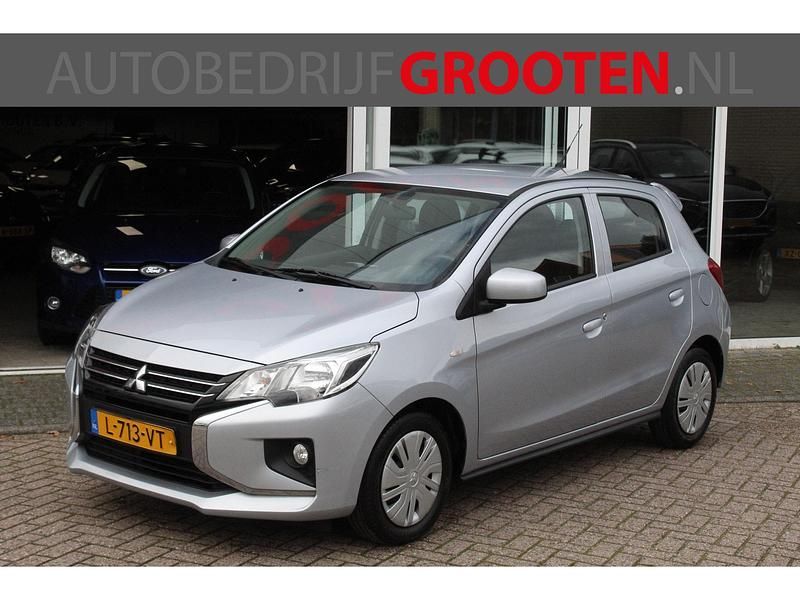 Grijs Gebruikt 2021 Mitsubishi Space Star Hatchback | € 7.999 (Super prijs) - Afbeelding 1/4