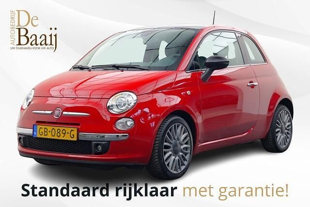 Rood Gebruikt 2015 Fiat 500 Hatchback | € 8.450 (Iets duurder) - Afbeelding 1/4