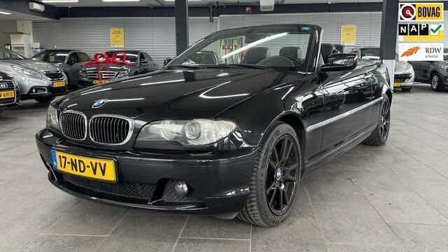 Zwart Gebruikt 2003 BMW 320 Cabriolet Executive Cabriolet | € 7.950 (Eerlijke prijs) - Afbeelding 1/4
