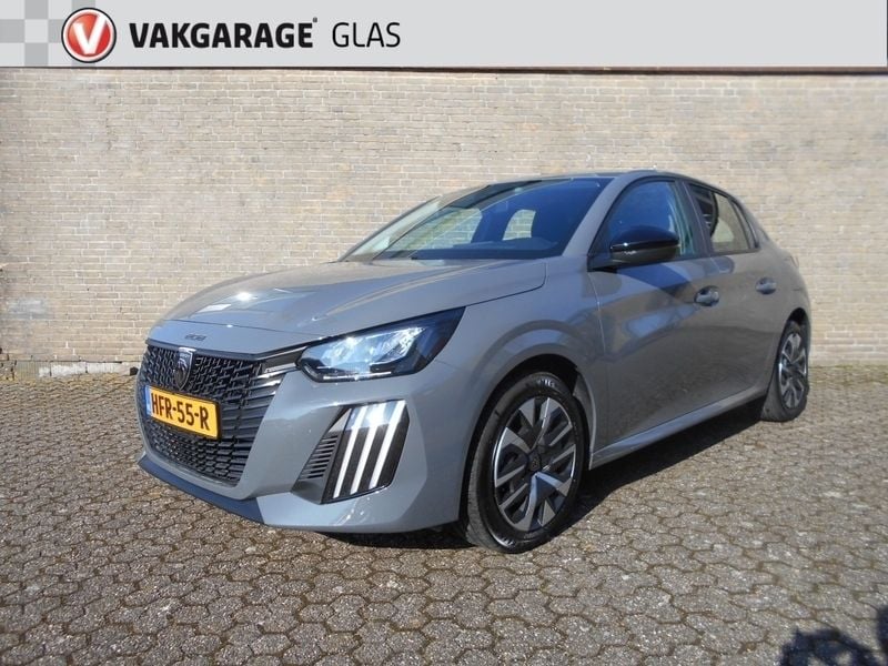 Grijs Gebruikt 2024 Peugeot 208 Allure Hatchback | € 19.650 (Eerlijke prijs) - Afbeelding 1/4