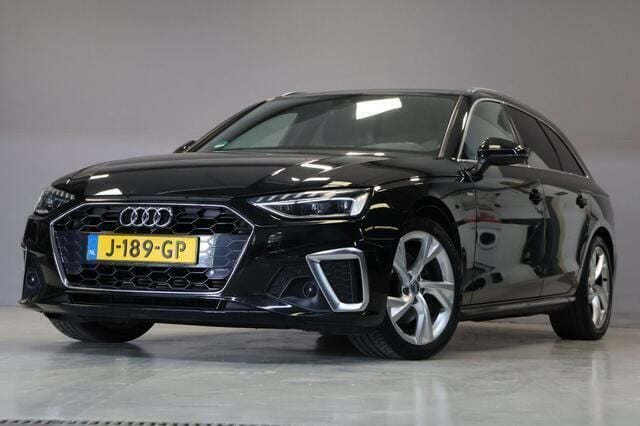Zwart Gebruikt 2020 Audi A4 S-Line Stationwagen | € 26.945 (Eerlijke prijs) - Afbeelding 1/4