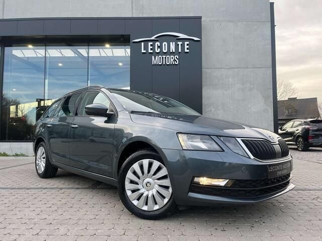 Grijs Occasion 2018 Skoda Octavia Ambition Stationwagen | € 16.990 (Eerlijke prijs) - Afbeelding 1/4