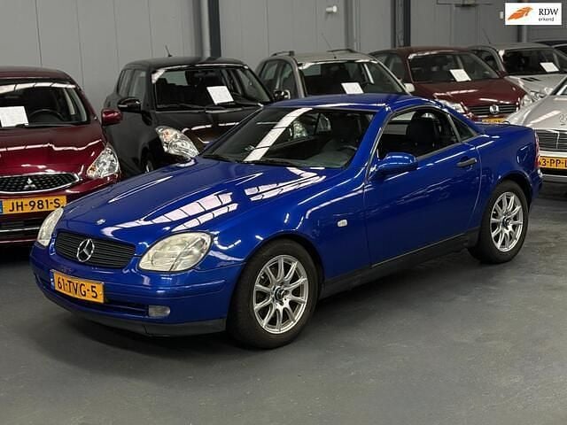 Occasion Mercedes SLK200 136 PK (100 kW) 1998 Blauw Cabriolet