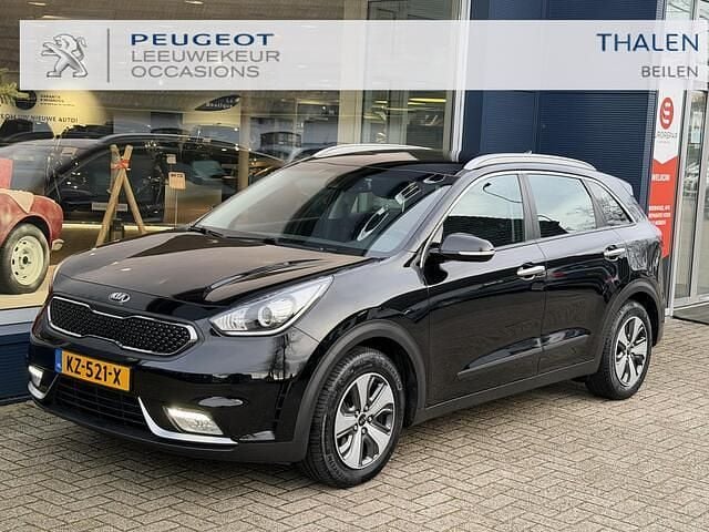 Zwart Gebruikt 2017 Kia Niro First Edition SUV | € 16.850 (Eerlijke prijs) - Afbeelding 1/4