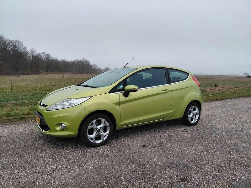 Occasion Ford Fiesta Titanium 82 PK (60 kW) 2008 Groen Hatchback