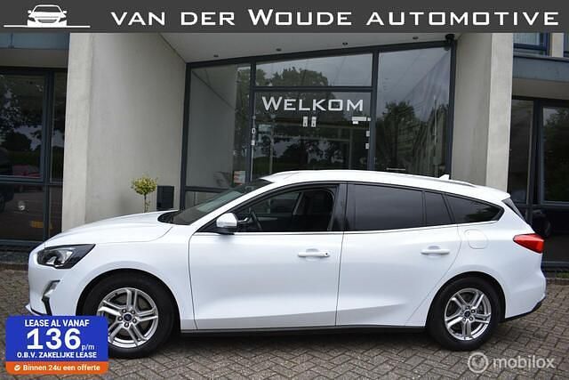 Wit Gebruikt 2020 Ford Focus Trend Stationwagen | € 9.999 (Eerlijke prijs) - Afbeelding 1/4