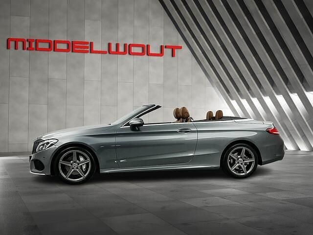 Occasion Mercedes C180 Premium Plus 157 PK (115 kW) 2018 Grijs Cabriolet