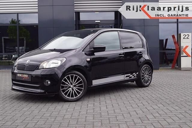 Zwart Gebruikt 2015 Skoda Citigo Monte Carlo Hatchback | € 6.750 (Eerlijke prijs) - Afbeelding 1/4