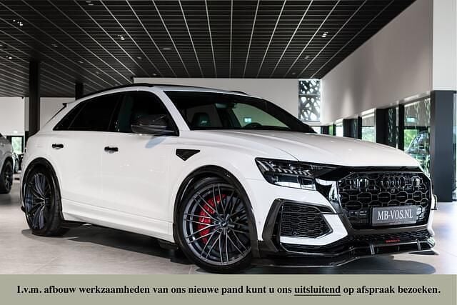 Wit Gebruikt 2021 Audi Q8 Design SUV | € 199.950 - Afbeelding 1/4